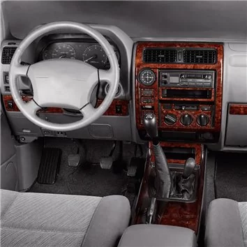 Toyota Prado 01.01-12.02 Mascherine sagomate per rivestimento cruscotti 18-Decori