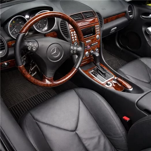 Mercedes SLK (R171) 2004-2010 Mascherine sagomate per rivestimento cruscotti 25-Decori