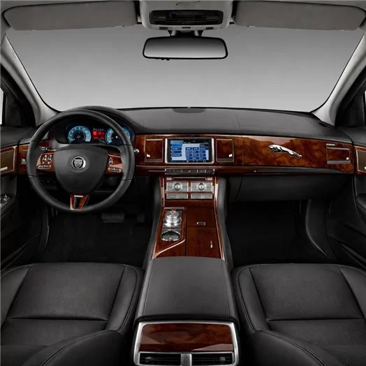 Jaguar XF 2009-2015 Full Set, WHZ With OEM Mascherine sagomate per rivestimento cruscotti 