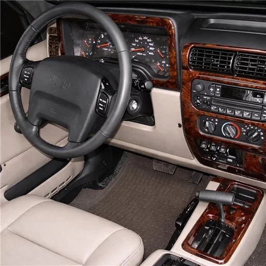 Jeep Wrangler 2003 Mascherine sagomate per rivestimento cruscotti 14 Decori