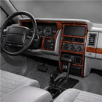 Jeep Cherokee 1992-1995 Mascherine sagomate per rivestimento cruscotti 15 Decori