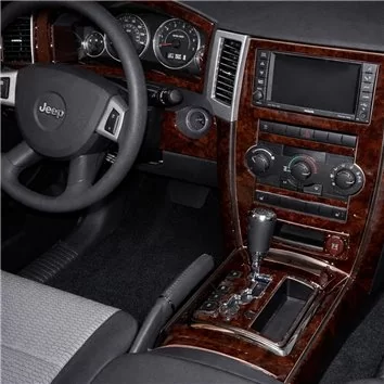 Jeep Grand Cherokee 2008-2010 Full Universal Mascherine sagomate per rivestimento cruscotti 