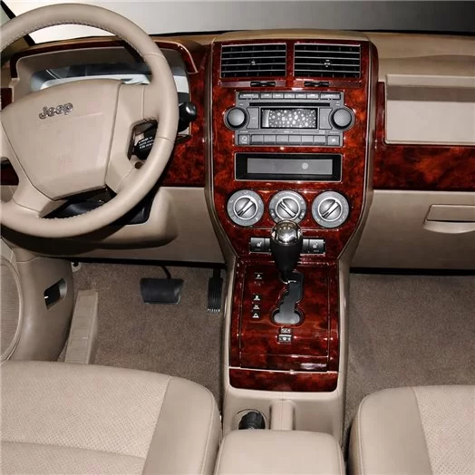 Jeep Compass/Patriot 2009-UP Mascherine sagomate per rivestimento cruscotti Jeep Compass/Patriot 2009-UP Mascherine sagomate per rivestimento cruscotti