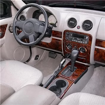 Jeep Liberty 2002-2004 Basic Mascherine sagomate per rivestimento cruscotti 