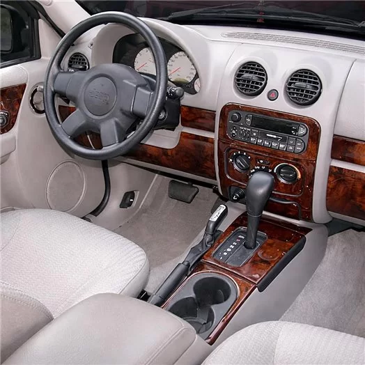 Jeep Liberty 2002-2004 Full Mascherine sagomate per rivestimento cruscotti Jeep Liberty 2002-2004 Full Mascherine sagomate per rivestimento cruscotti