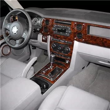 Jeep Commander 2006-2007 Without NAVI Mascherine sagomate per rivestimento cruscotti 