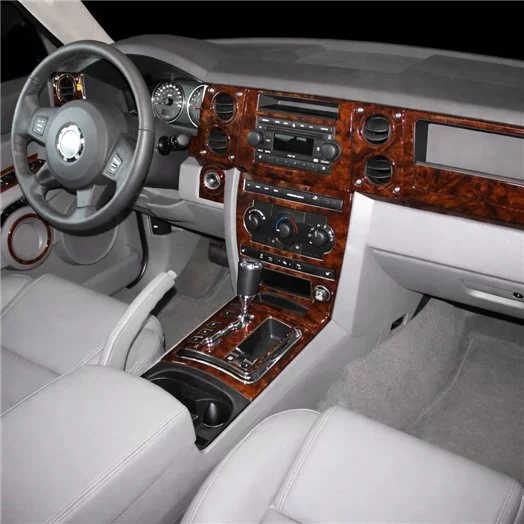 Jeep Commander 2006-2007 Without NAVI Mascherine sagomate per rivestimento cruscotti Jeep Commander 2006-2007 Without NAVI Mascherine sagomate per rivestimento cruscotti