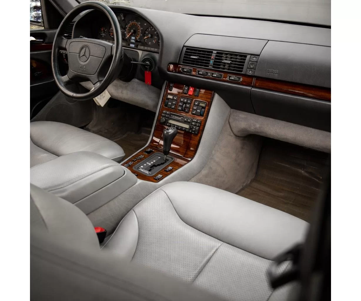 Mercedes Benz S Class 1997-1999 Full Set, Cover All OEM Wood Kit Mascherine sagomate per rivestimento cruscotti 