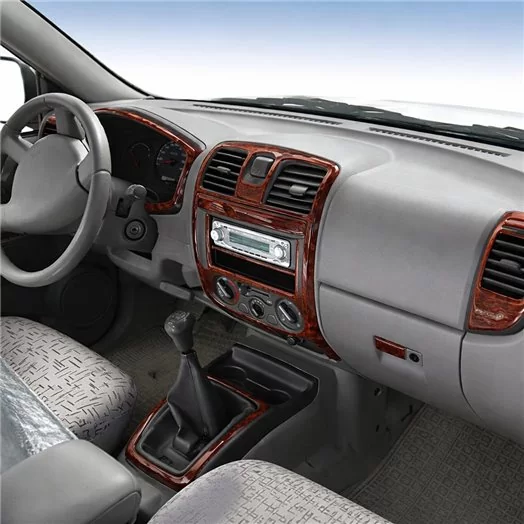 Isuzu D-Max Cab 4X2 01.05-12.06 Mascherine sagomate per rivestimento cruscotti 14-Decori