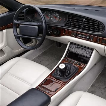 Porsche 968 1987-1994 Full Set, Manual Gear Box Mascherine sagomate per rivestimento cruscotti