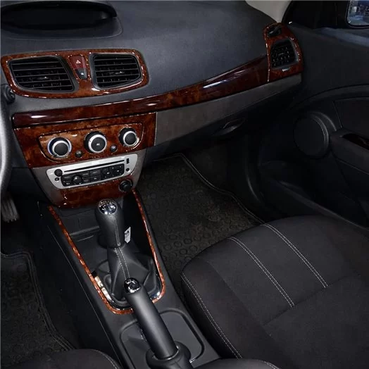 Renault Fluence 01.2010 Mascherine sagomate per rivestimento cruscotti 13-Decori