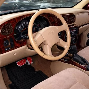 Chevrolet Trailblazer 01.2002 Mascherine sagomate per rivestimento cruscotti 13-Decori Chevrolet Trailblazer 01.2002 Mascherine sagomate per rivestimento cruscotti 13-Decori