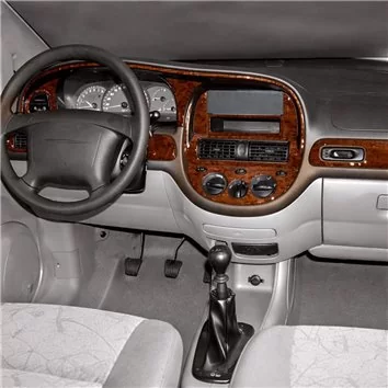 Chevrolet Rezzo-Tacuma 04.2002 Mascherine sagomate per rivestimento cruscotti 11-Decori