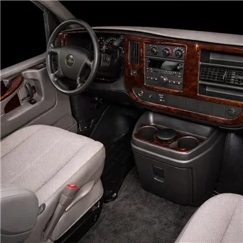 GMC Savana 2008-2020 Mascherine sagomate per rivestimento cruscotti 7 Decori
