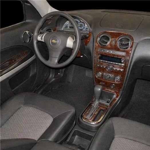 Chevrolet HHR 2009-UP Basic Mascherine sagomate per rivestimento cruscotti 