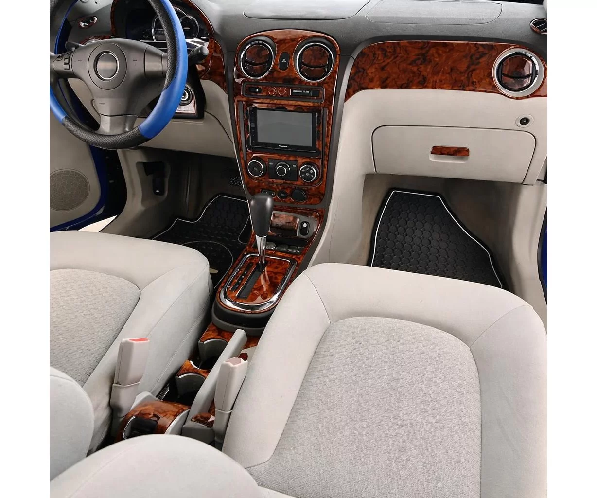 Chevrolet HHR 2006-2007 Basic Mascherine sagomate per rivestimento cruscotti 