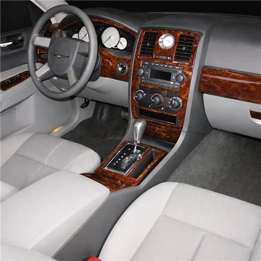 Chrysler 300 2005-2007 Full Set, Without NAVI system Mascherine sagomate per rivestimento cruscotti Chrysler 300 2005-2007 Full Set, Without NAVI system Mascherine sagomate per rivestimento cruscotti