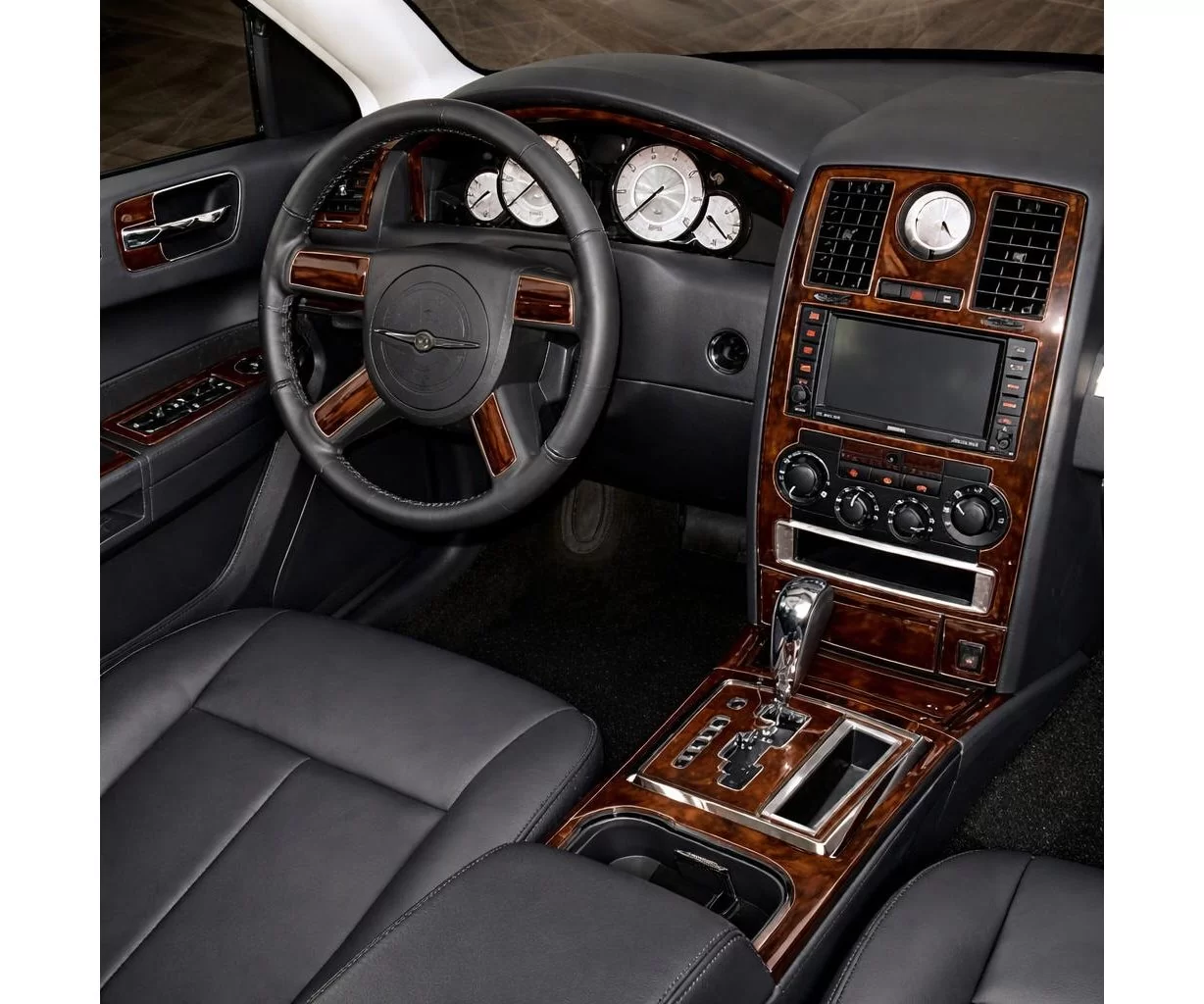 Chrysler 300 2008-UP Full Mascherine sagomate per rivestimento cruscotti 