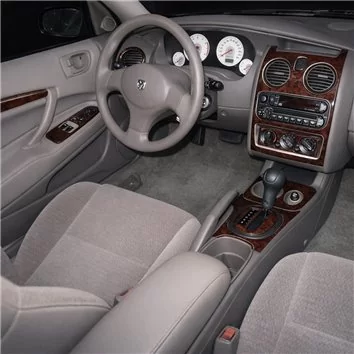 Chrysler Sebring Coupe 2003-2006 Full Mascherine sagomate per rivestimento cruscotti 