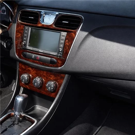 Chrysler 200 2011-UP Full Set, Cabrio Mascherine sagomate per rivestimento cruscotti 