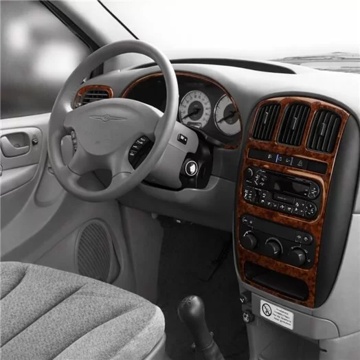 Chrysler Voyager 03.01-09.07 Mascherine sagomate per rivestimento cruscotti 7-Decori