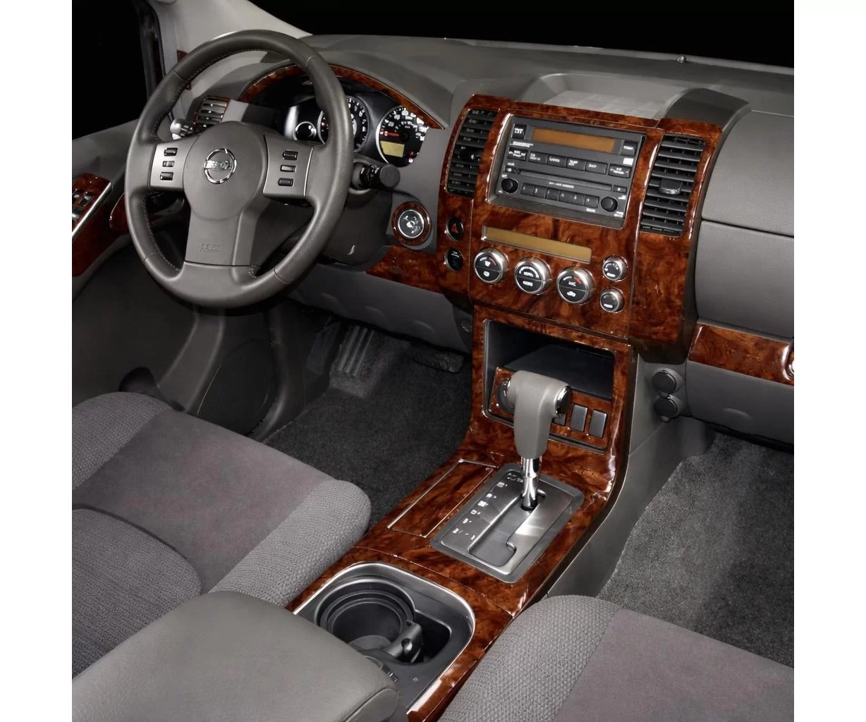 Nissan Pathfinder2005-2007 Mascherine sagomate per rivestimento cruscotti 42-Decori