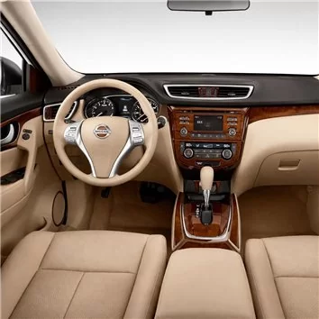 Nissan Qashqai 2013–2021 Mascherine sagomate per rivestimento cruscotti 45-Decori