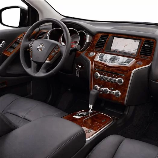 Nissan Murano 2009-UP Full Set, LE model Mascherine sagomate per rivestimento cruscotti Nissan Murano 2009-UP Full Set, LE model Mascherine sagomate per rivestimento cruscotti