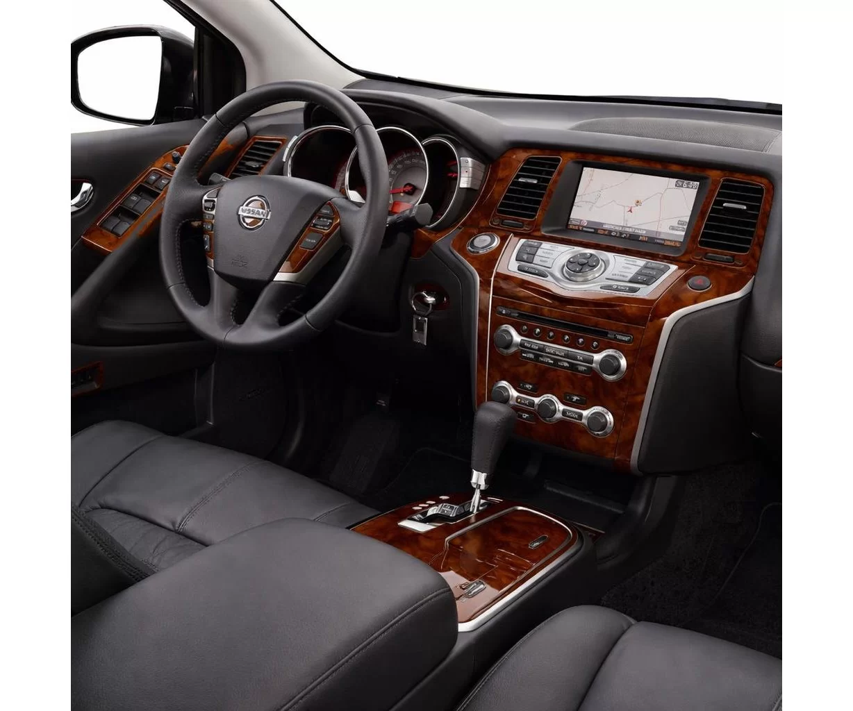 Nissan Murano 2009-UP Full Set, LE model Mascherine sagomate per rivestimento cruscotti Nissan Murano 2009-UP Full Set, LE model Mascherine sagomate per rivestimento cruscotti