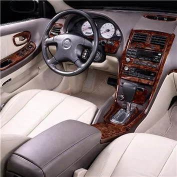 Nissan Maxima 2000-2001 Door panels, 4 Parts Mascherine sagomate per rivestimento cruscotti 