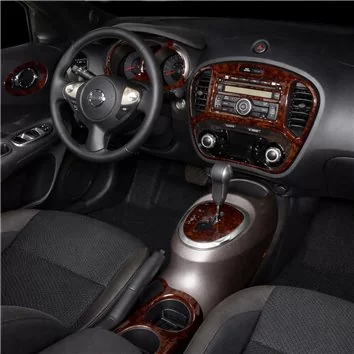 Nissan Juke 2011-2017 3D Kit rivestimento interno cruscotto Dash Trim Dekor 32-Parti 2