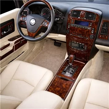 Cadillac CTS 2003-2007 Basic Set, 18 Parts Mascherine sagomate per rivestimento cruscotti 