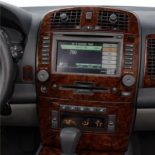 Cadillac CTS 2003-2007 Full Set, With NAVI, With Door Panels Mascherine sagomate per rivestimento cruscotti Cadillac CTS 2003-2007 Full Set, With NAVI, With Door Panels Mascherine sagomate per rivestimento cruscotti