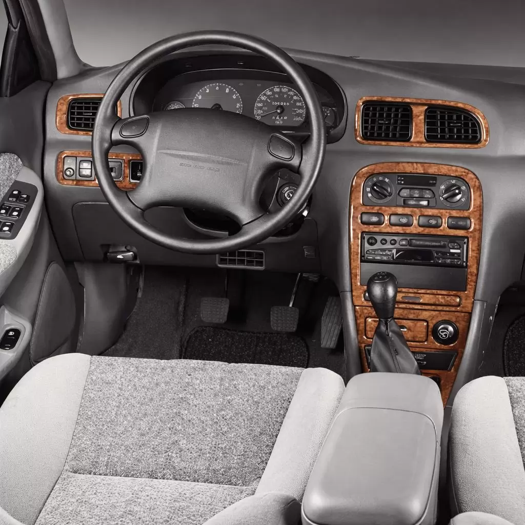 Kia Clarus 08.1998 Mascherine sagomate per rivestimento cruscotti 14-Decori