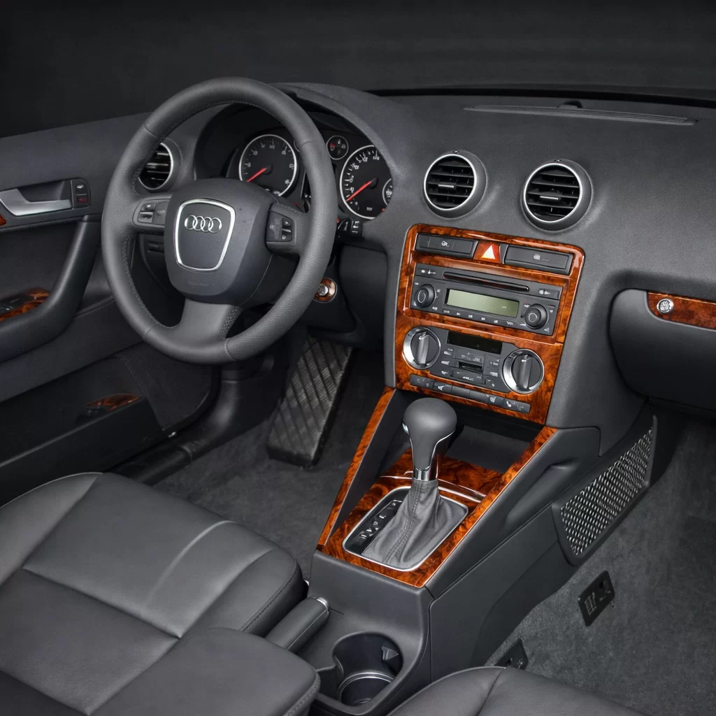 Audi A3 Typ 8P 03.2003 Mascherine sagomate per rivestimento cruscotti 14-Decori