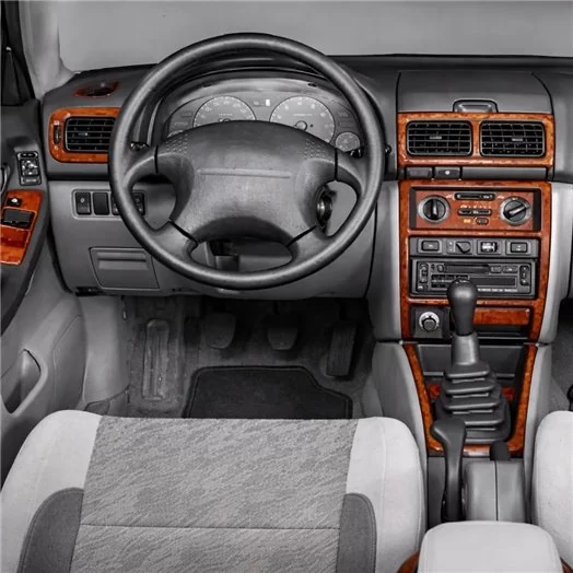 Subaru Forester 1998-2002 Automatic Gearbox, Basic Set, 16 Parts Mascherine sagomate per rivestimento cruscotti 