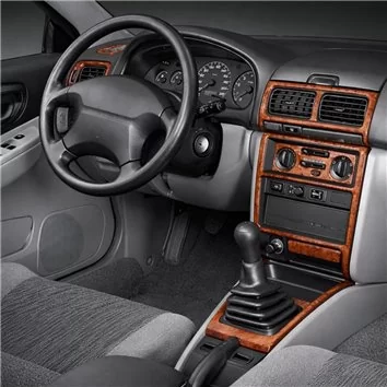 Subaru Impreza RS 1997-UP 2 Doors, Automatic Gearbox, Basic Set, 16 Parts Mascherine sagomate per rivestimento cruscotti 