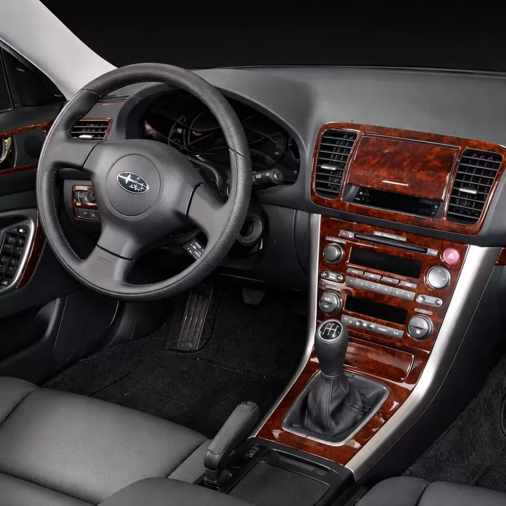 Subaru Legacy 2005-2006 Manual Gearbox AC Control, Automatic Gear Mascherine sagomate per rivestimento cruscotti 