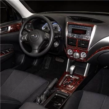 Subaru Forester 2009-UP Full Set, Automatic Gear Mascherine sagomate per rivestimento cruscotti 
