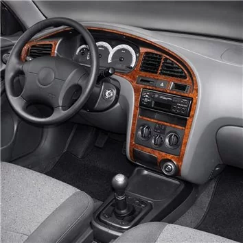 Hyundai Elantra 08.00-12.03 Mascherine sagomate per rivestimento cruscotti 8-Decori