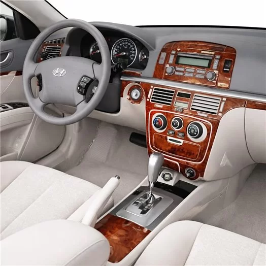 Hyundai Sonata 01.06-12.08 Mascherine sagomate per rivestimento cruscotti 10-Decori Hyundai Sonata 01.06-12.08 Mascherine sagomate per rivestimento cruscotti 10-Decori