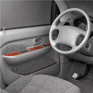 Hyundai Atos 03.98-06.06 Mascherine sagomate per rivestimento cruscotti 6-Decori