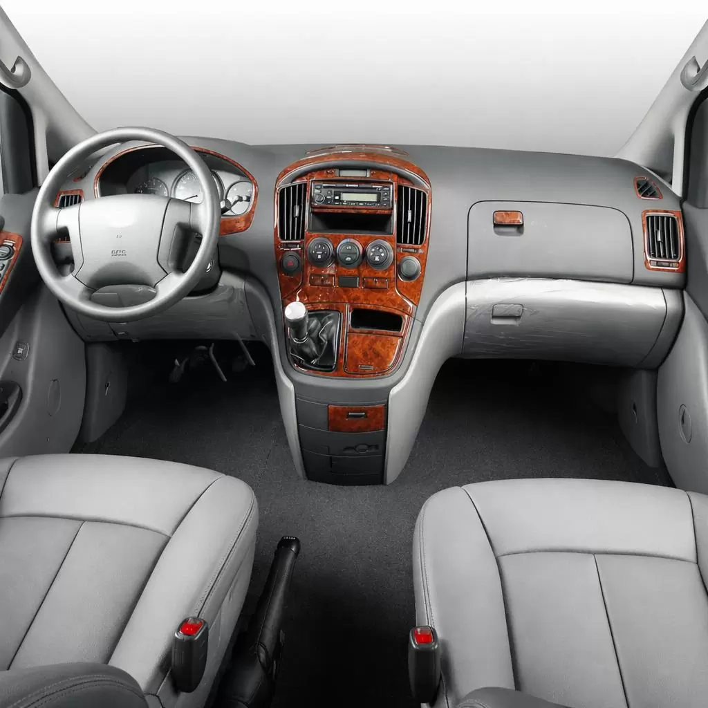 Hyundai H1 Full Set 03.2008 Mascherine sagomate per rivestimento cruscotti 32-Decori Hyundai H1 Full Set 03.2008 Mascherine sagomate per rivestimento cruscotti 32-Decori