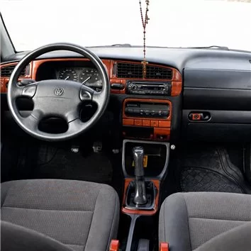 Volkswagen Jetta 1994-1998 Automatic Gearbox, 18 Parts Mascherine sagomate per rivestimento cruscotti 