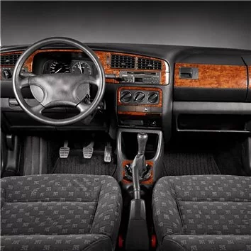 Volkswagen Golf III 08.91-03.95 Mascherine sagomate per rivestimento cruscotti 20-Decori