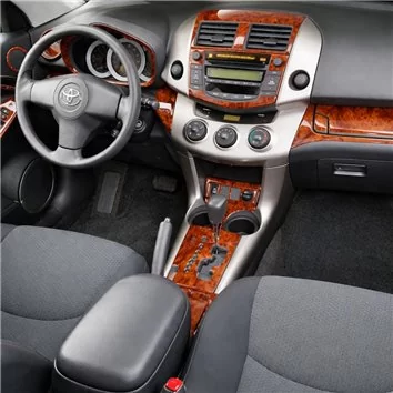 Toyota RAV-4 2006-UP Manual Gearbox A/C Controls Mascherine sagomate per rivestimento cruscotti 