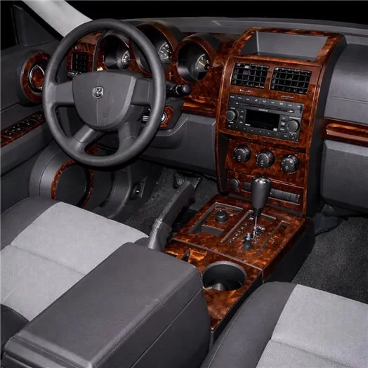 Dodge Nitro 2007-UP Full Set, Automatic Gear Mascherine sagomate per rivestimento cruscotti Dodge Nitro 2007-UP Full Set, Automatic Gear Mascherine sagomate per rivestimento cruscotti
