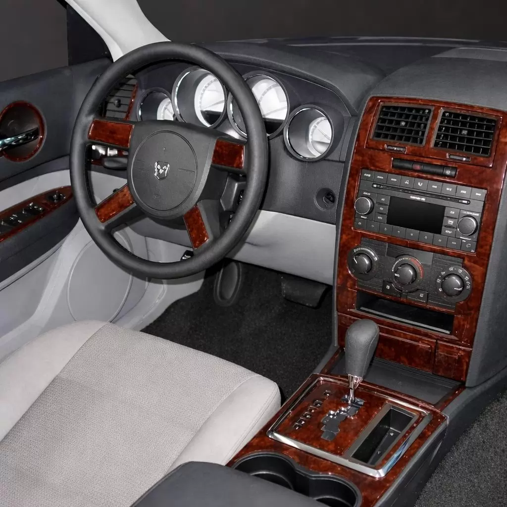 Dodge Charger 2008-UP Basic Mascherine sagomate per rivestimento cruscotti 