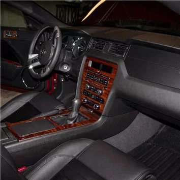 Ford Mustang 2010-UP Basic Set, Without NAVI Mascherine sagomate per rivestimento cruscotti 