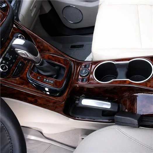 Ford Kuga 2013-UP Full Set, Without NAVI, manual climate control Mascherine sagomate per rivestimento cruscotti 